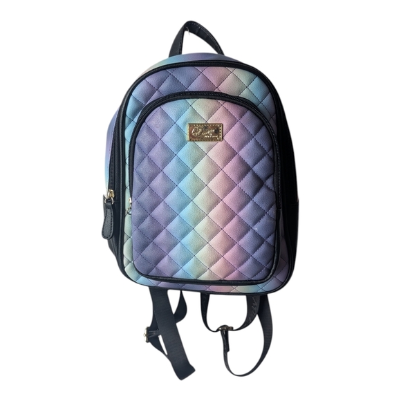 Betsey Johnson Handbags - Luv Betsey by Betsey Johnson Mini Backpack Quilted Rainbow Betsey Johnson Bag